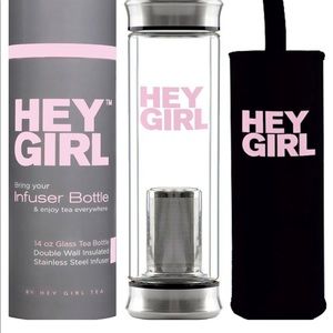 14 oz glass tea bottle